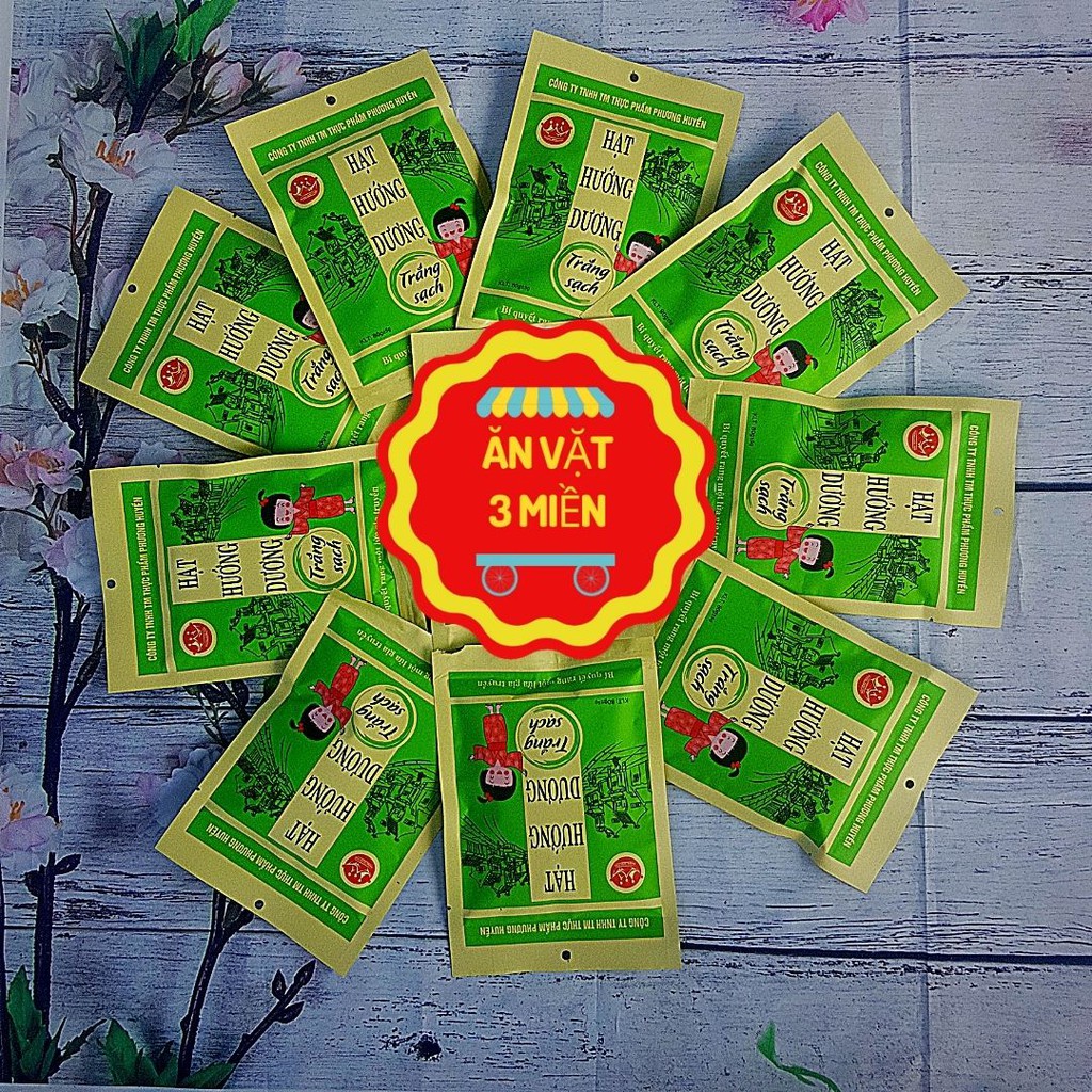 Hướng Dương Trắng Sạch Vị Mặn Ngọt / Phương Huyền Food gói 50g &amp; 80g