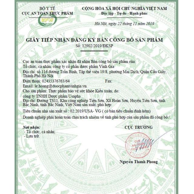 Viên uống Kiều Xuân – Hỗ trợ ngăn ngừa lão hóa, giữ mãi tuổi xuân (Hộp 20 viên)