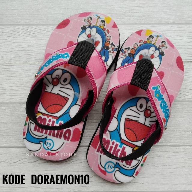 Doraemon Giày Sandal In Tên Nhân Vật Hoạt Hình Doremon Dễ Thương Cho Bé