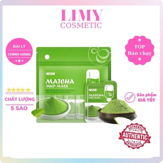 Mặt nạ trà xanh Laikou dưỡng da trắng da, mềm mịn.
