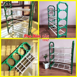 Kệ giày nhựa 4 tầng