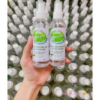 Dung dịch rửa tay kháng khuẩn hapicare 100ml