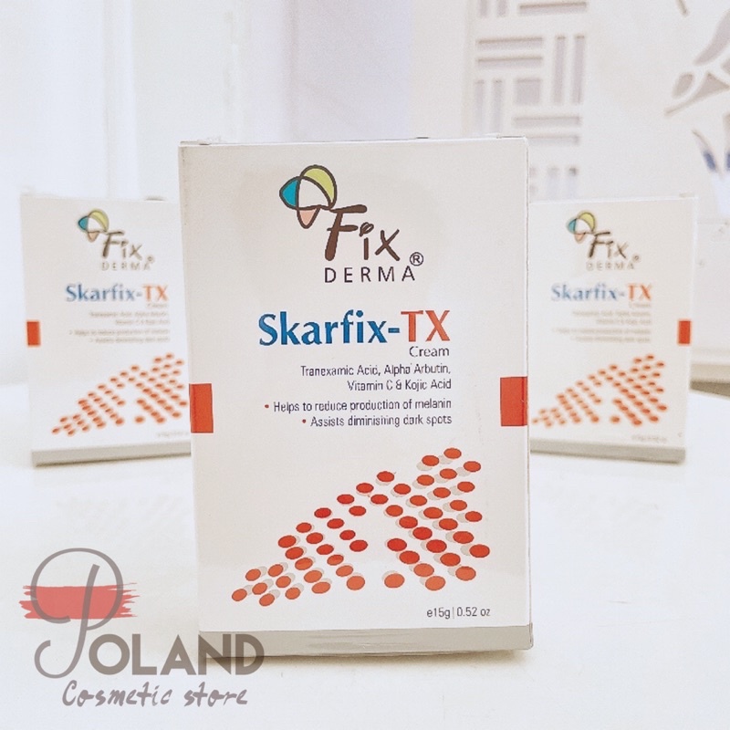 [Chính hãng] Kem dưỡng da mờ thâm mụn, nám tàn nhang Fixderma Skarfix - TX cream 15gr