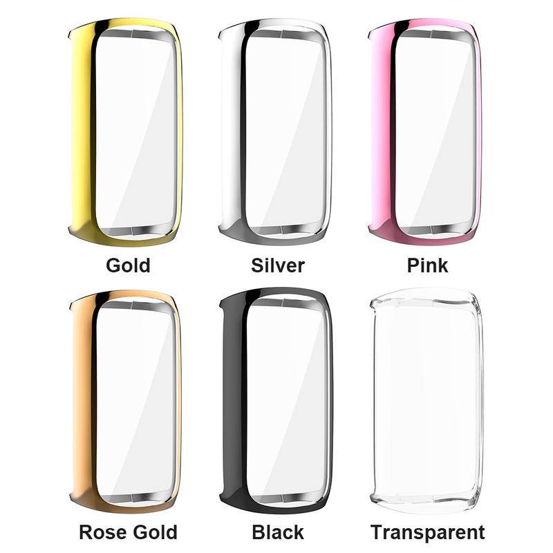 Ốp TPU Mềm Chống Sốc Bảo Vệ Mặt Đồng Hồ Thông Minh Fitbit Charge 5 4 3