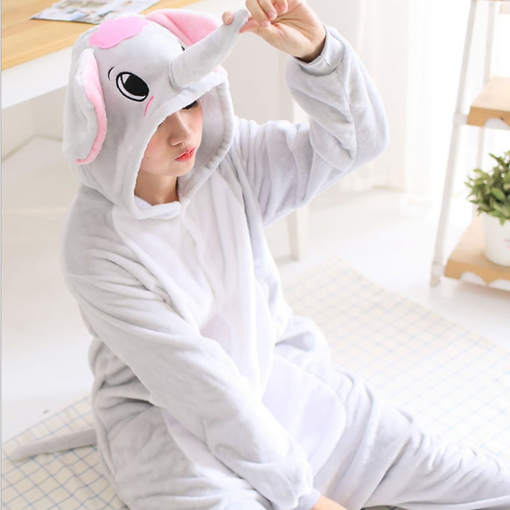 Bộ Đồ Thú Voi Xám ❤️ FREESHIP ❤️