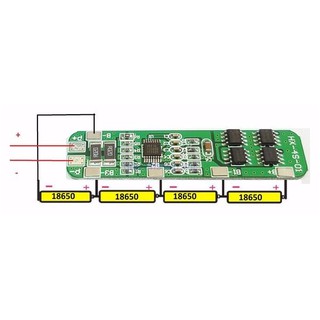 Mạch Bảo Vệ Pin Lithium 11.1V 3 Cell 10A