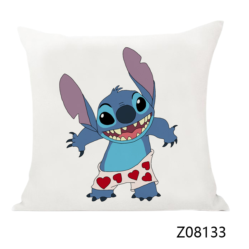 Vỏ Gối In Hình Nhân Vật Stitch Đáng Yêu