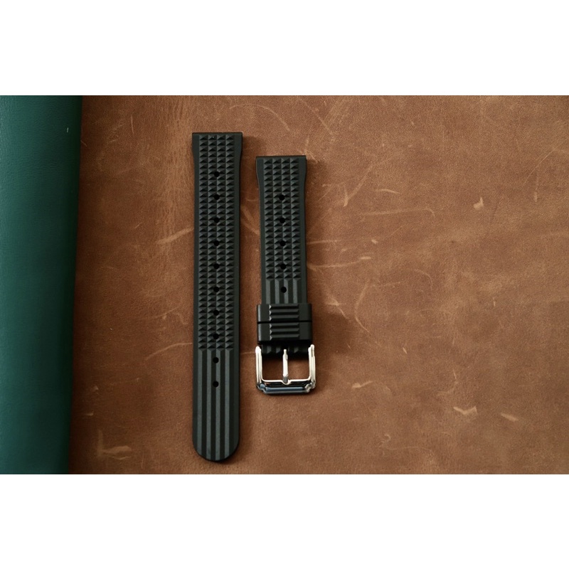 DÂY WAFFLE CHẤT LIỆU CAO SU, TẶNG KÈM TOOL THAY DÂY VÀ CHỐT