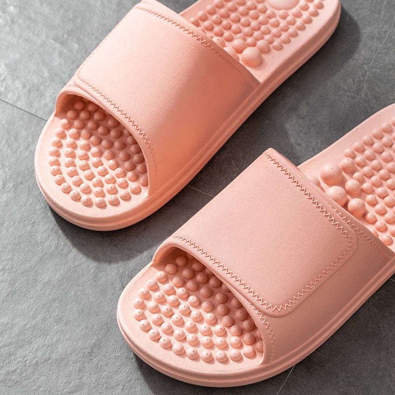 Dép Nam。 Dép Lê Mát Xa Chân Mang Trong Nhà Và Ngoài Trời Chống Trượt Mùa Hè Mới Cho Nam