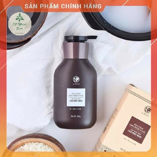 Sữa tắm men rượu Sake - LACO - dưỡng da trắng mịn - chai 290g