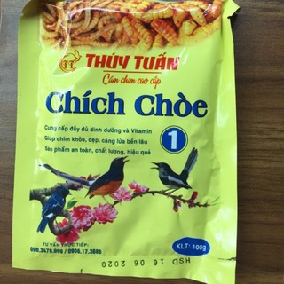 Cám Chim Thuý Tuấn Dành Cho Chích Choè Số 1 Gói 200g