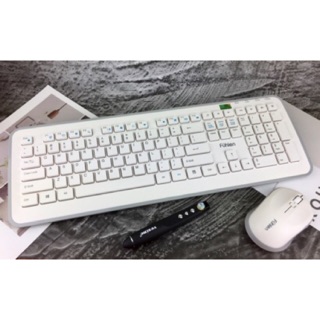 Bộ bàn phím chuột không dây fuhlen mk880