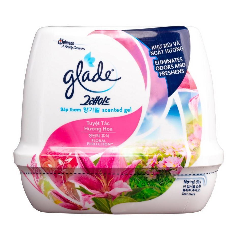 Glade Sáp thơm phòng khử mùi ô tô, toilet 180g Thái lan