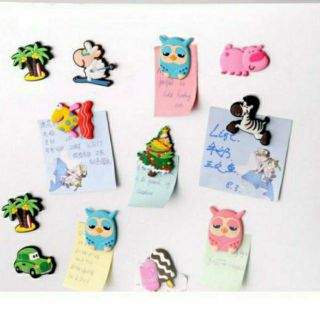 BỘ HÍT TỦ LẠNH NHỰA DẺO XINH XẺO (NAM CHÂM)