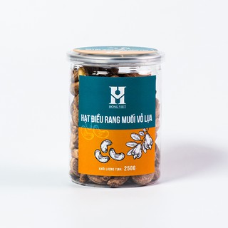 Hạt điều rang muối vỏ lụa 250gr - Nông sản sạch Ban Mê