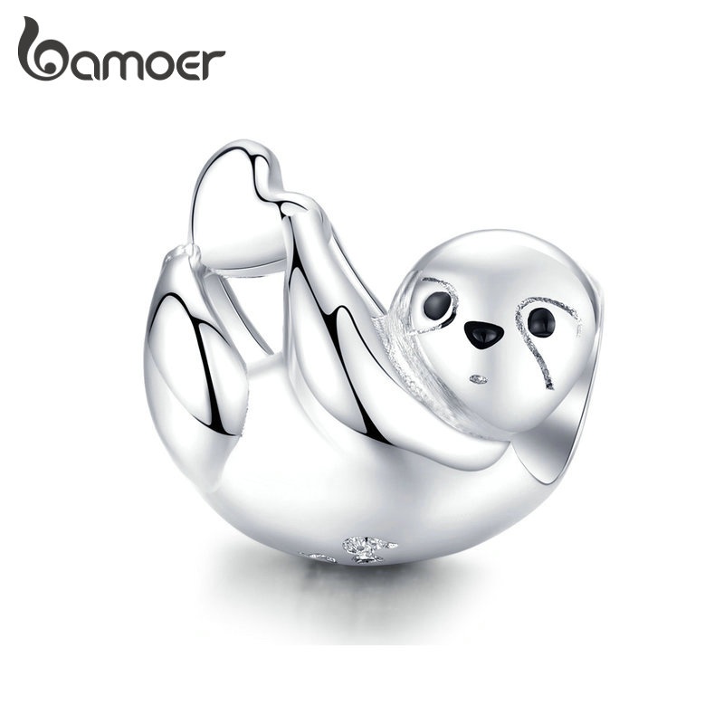 Hạt charm Bamoer AIC016 4.5mm làm vòng tay thời trang diy