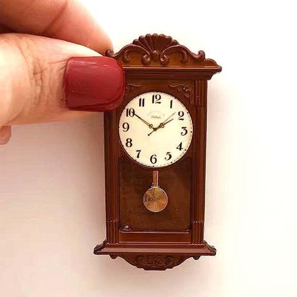 1 Đồng Hồ Treo Tường Dùng Trang Trí Nhà Búp Bê DIY