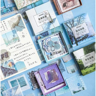 Hộp 80 miếng Sticker hoạ tiết phong phú