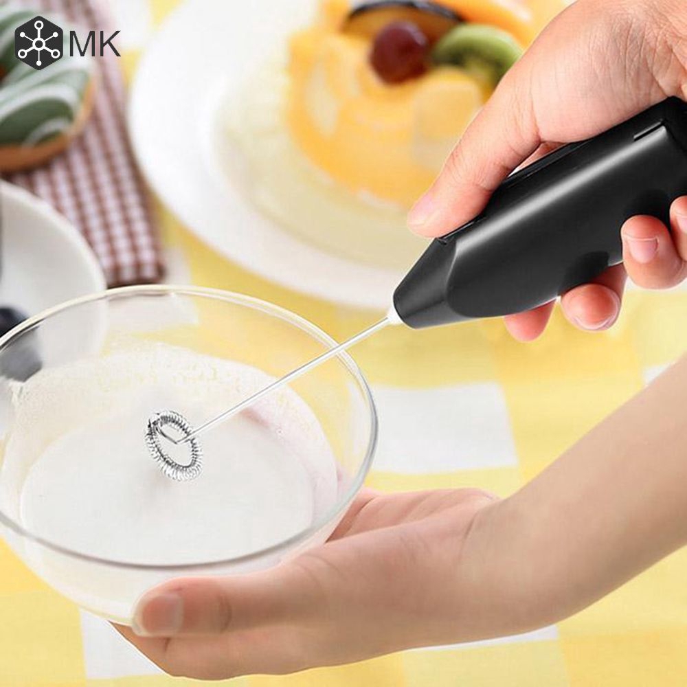 Máy đánh trứng tạo bọt sữa mini cầm tay tiện dụng cho nhà bếp MK