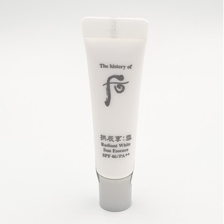 Chống nắng dưỡng trắng da Whoo Radiant White Sun Essence 6ml