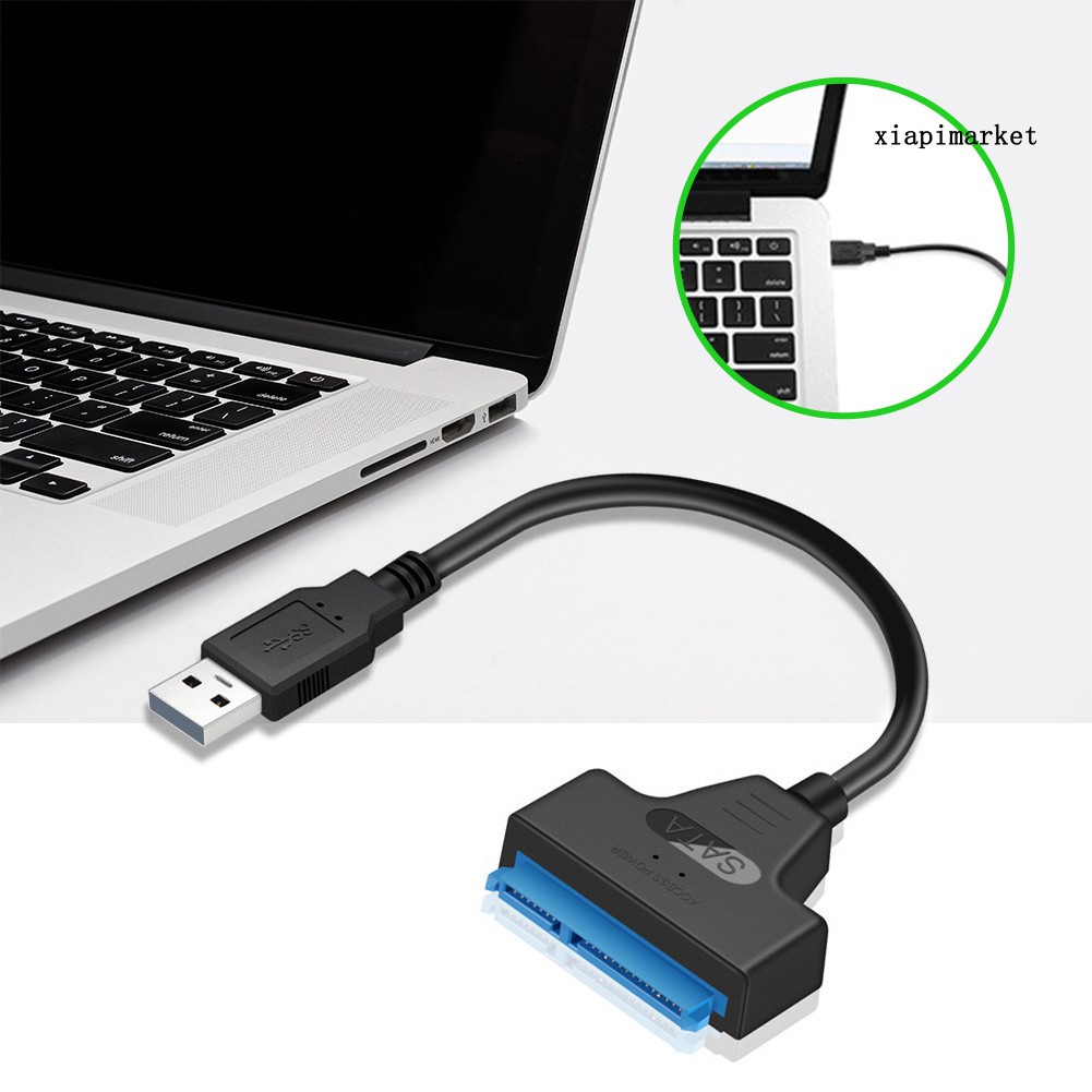 Cáp Sạc Nhanh 20cm Type-C / Usb 2.0 Sang Sata Cho 2.5 Inch Hdd / Ssd