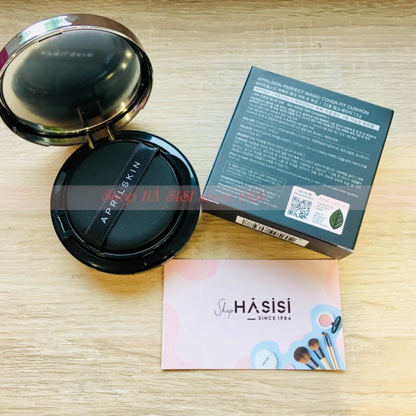 PHẤN NƯỚC MA THUẬT SIÊU CHE PHỦ APRILSKIN - Magic Cover Fit Cushion SPF50 15g | BigBuy360 - bigbuy360.vn