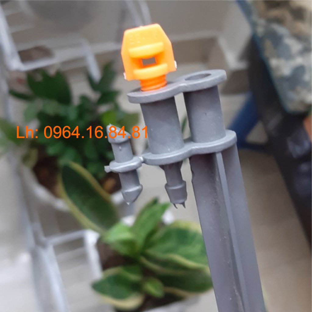 béc bọ - 100 béc bọ phun mưa 1.6ly màu cam