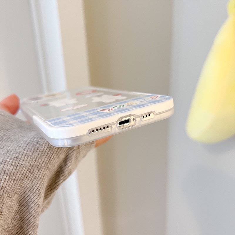 Ốp lưng iphoneỐp Điện Thoại  Kèm Giá Đỡ Tàng Hình Họa Tiết Hoạt Hình Dễ Thương Cho iphone 14 / 13Pro 12 / xs / 6 / 7 / 8PLUSDinuo case