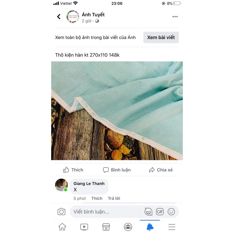 set vai c Ngoc Mai Tran