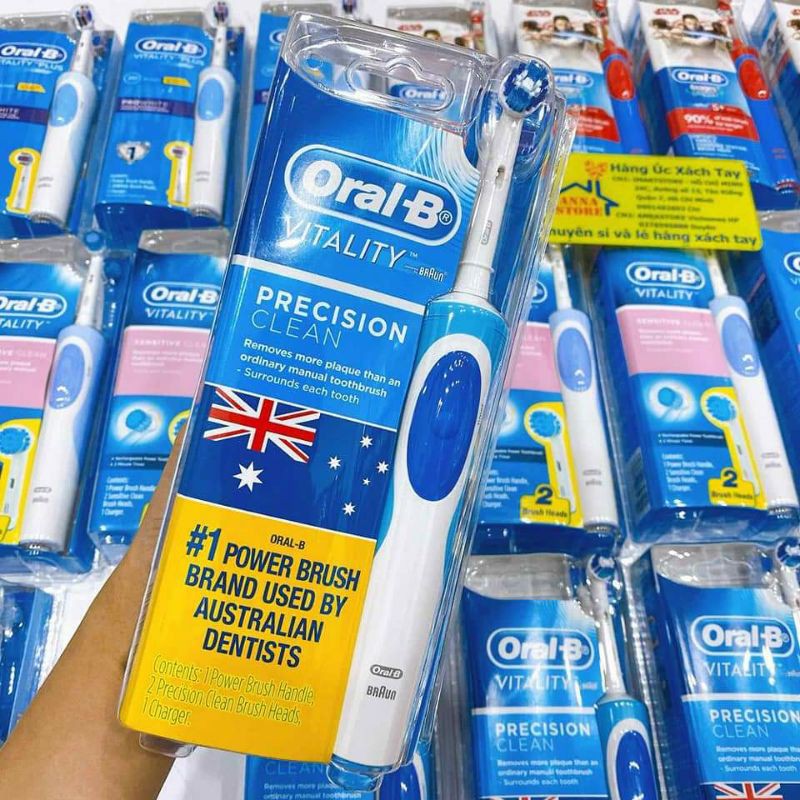 Tổng hợp bàn chải điện oralB đủ loại cam kết hàng chuẩn 100%