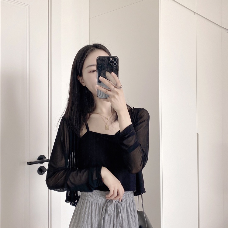 Áo Khoác cardigan Mỏng Chống Nắng Thời Trang Mùa Hè Dành Cho Nữ