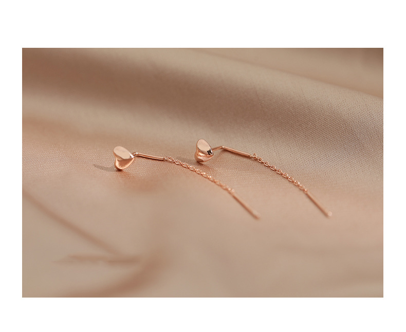 Hoa Tai Dáng Dài Mạ Vàng 14k Phong Cách Hàn Quốc Thời Trang 2021