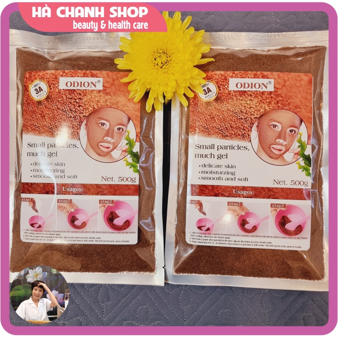 Mặt Nạ Hạt Rong Biển Mặt Nạ Ngũ Hoa Hạt Chất Lượng Xuất Khẩu 3A 5A Gói 500gr Dưỡng Ẩm Làm Dịu Ngăn Ngừa Lão Hóa Da