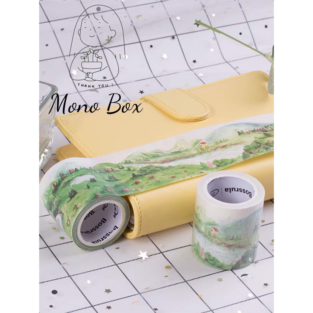 [Chiết] Washi tape phong cảnh làng quê Mono_box 00616