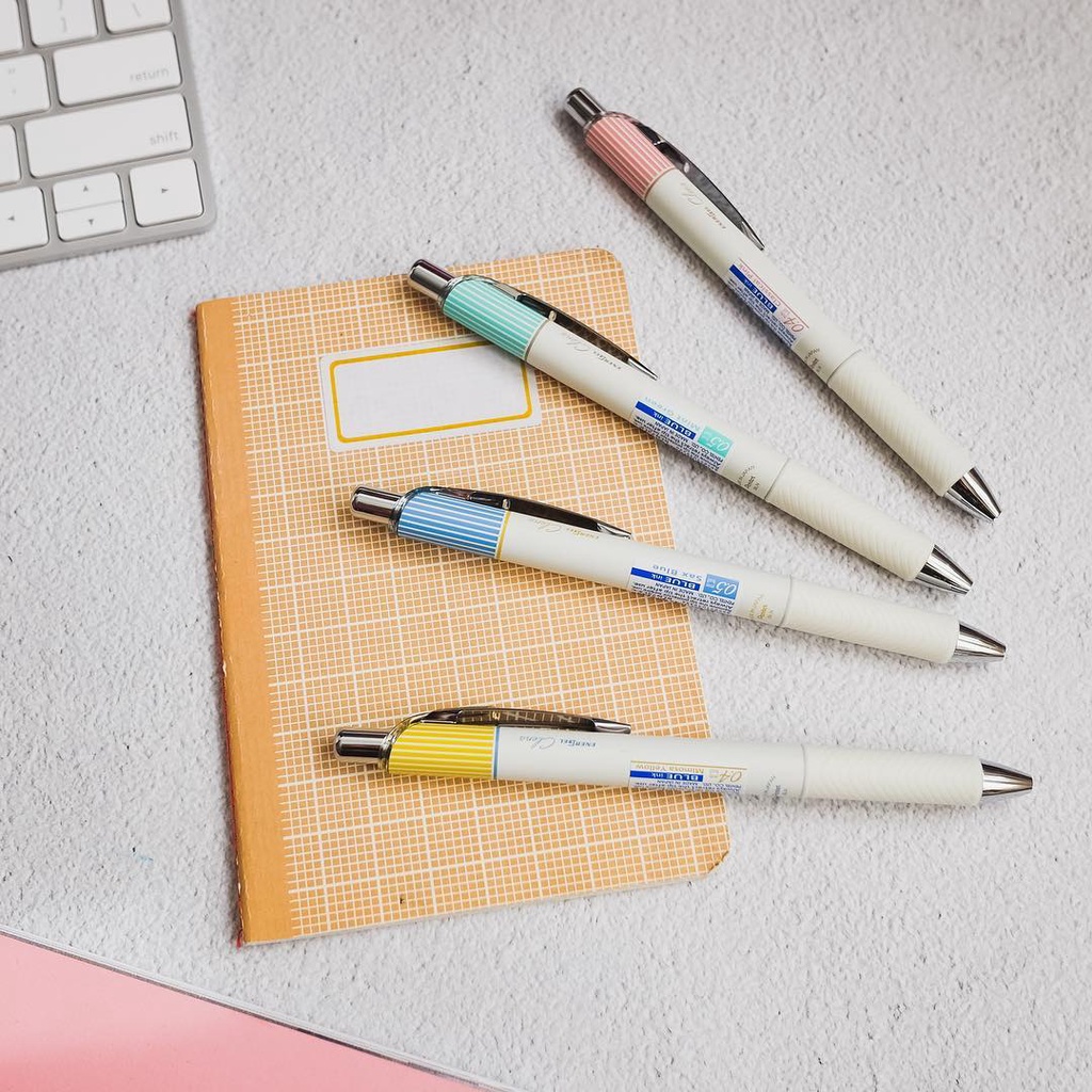 Bút Pentel Energel Clena 0.5mm mực xanh - BLN75L