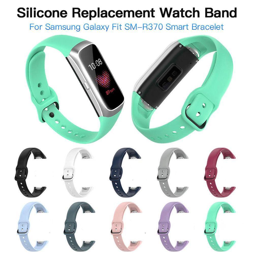 JONYE Dây Đeo Silicone Mềm Cho Đồng Hồ Thông Minh Samsung Galaxy Fit SM-R370