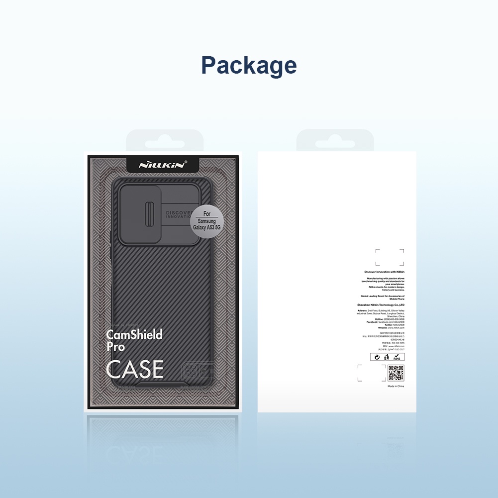 Ốp lưng Samsung Galaxy A53 NILLKIN CamShield Pro Ống kính trượt Bảo vệ máy ảnh ốp lưng cho Samsung Galaxy A53 5G