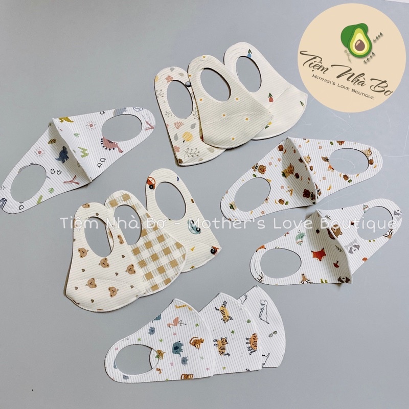 Khẩu trang 3D kháng khuẩn Bebenuvo Hàn Quốc