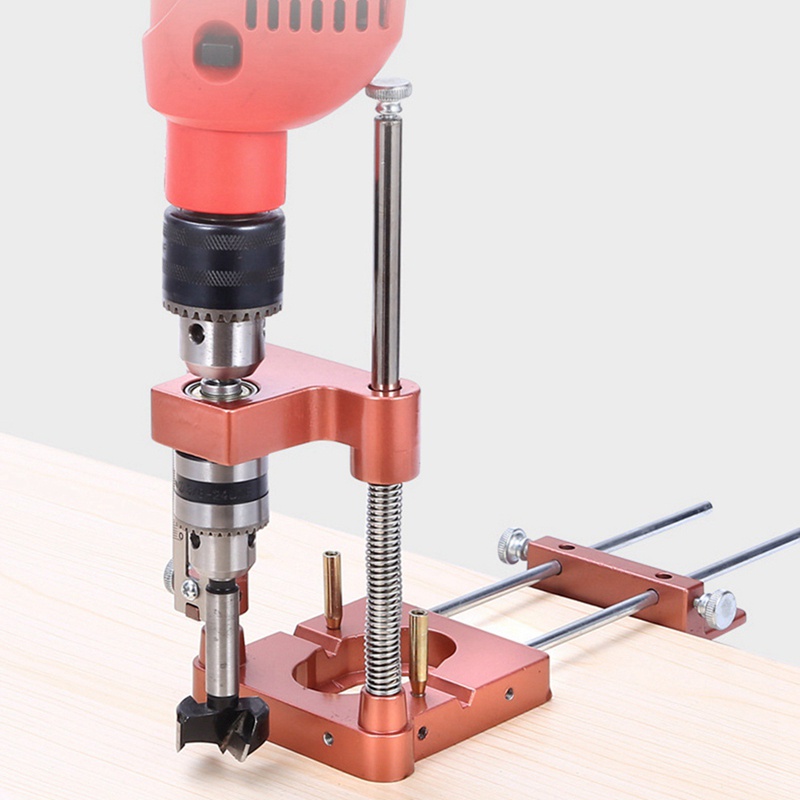 Dụng Cụ Định Vị Đục Lỗ Khoan Bằng Kim Loại Có Thể Điều Chỉnh Độ Chính Xác Cao DIY
