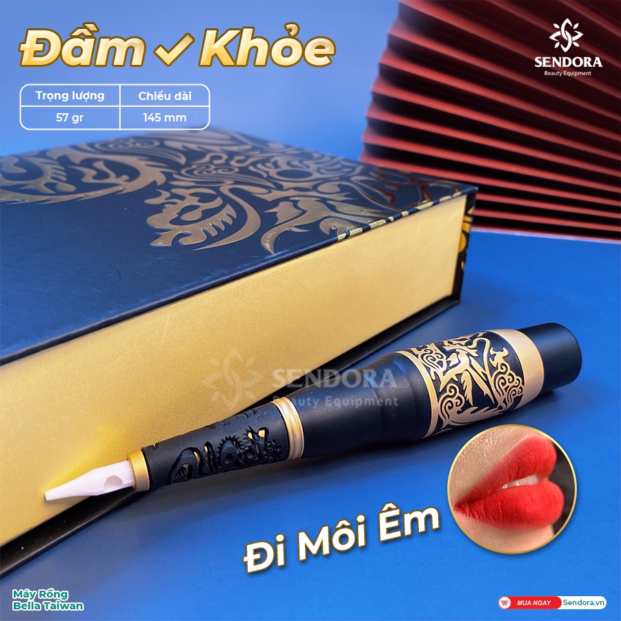 Máy rồng - Máy phun xăm rồng Bella chính hãng Đài Loan
