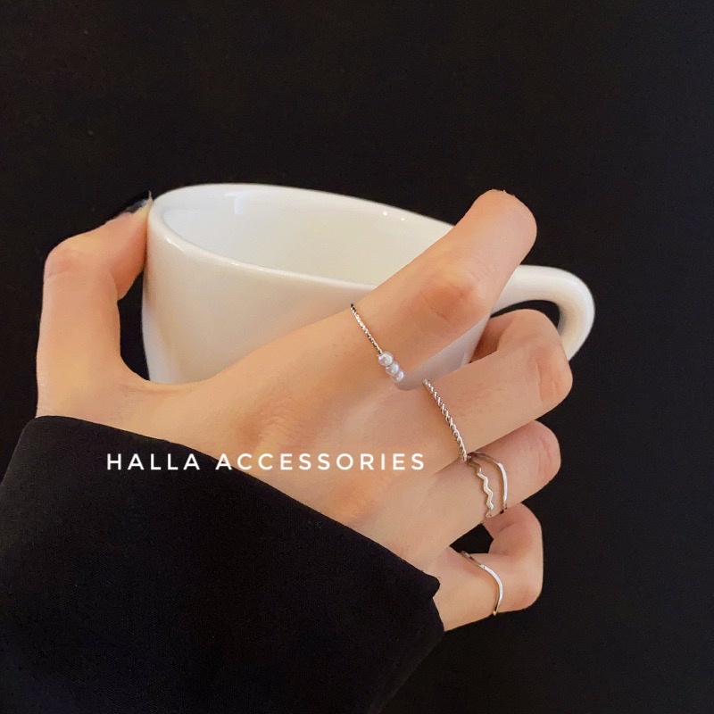 Nhẫn Nữ Ring chain HALLA NH106 NH107