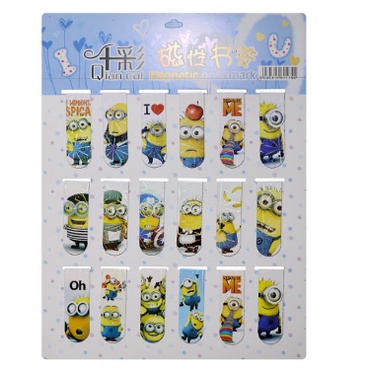 Bookmark Nam Châm Đánh Dấu Sách - Minions (Mẫu Ngẫu Nhiên)