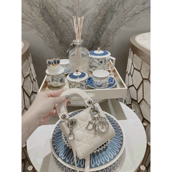 Túi Di.or Mini Fullbox Túi Vải Hãng Bản Chuẩn Hịn