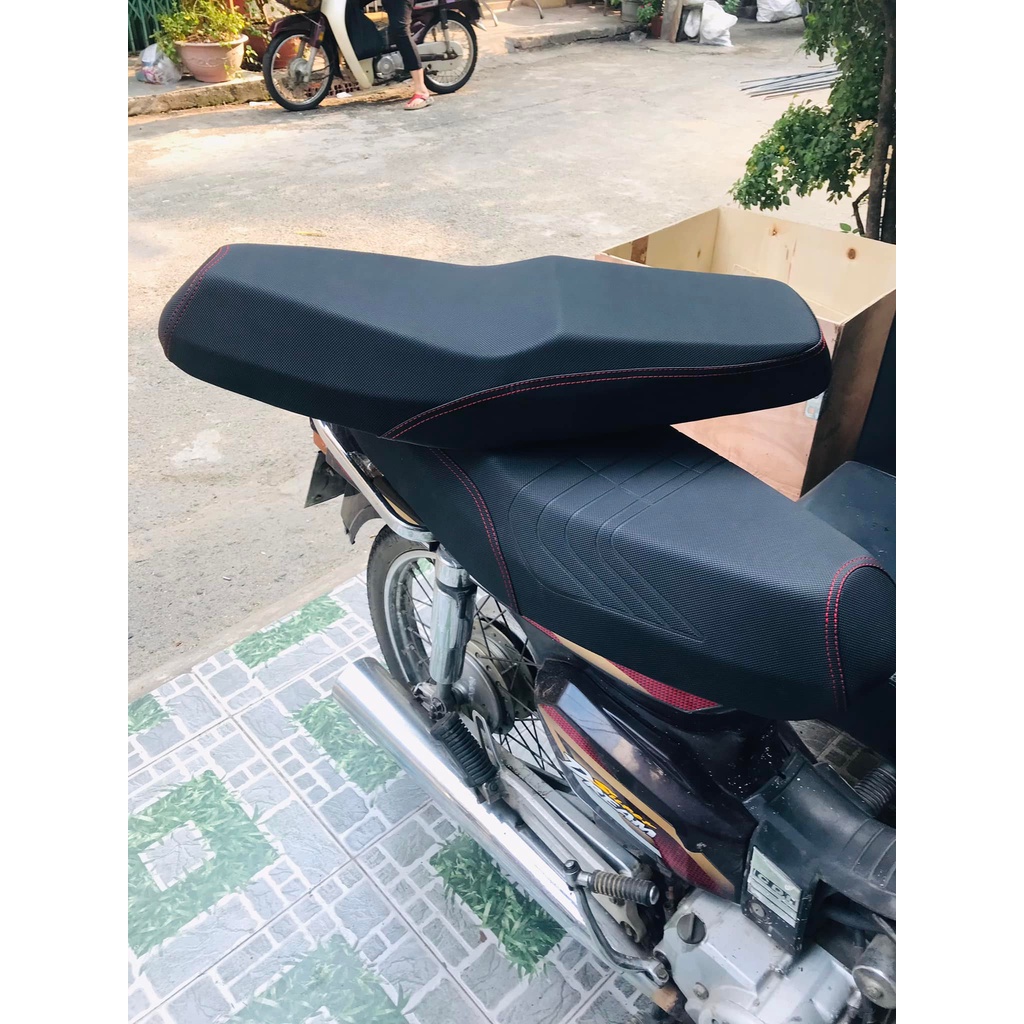 Yên gọt 2 tầng  wave dream mút yên xịn da thái