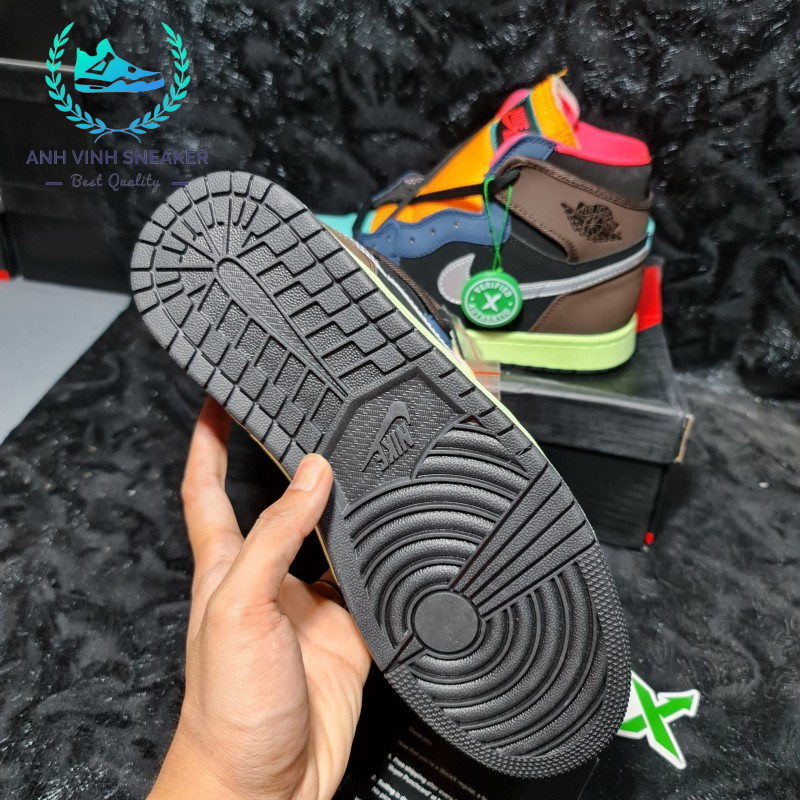 Giày Jordan 1 Cổ Cao Tokyo Bio Hack Nam Nữ