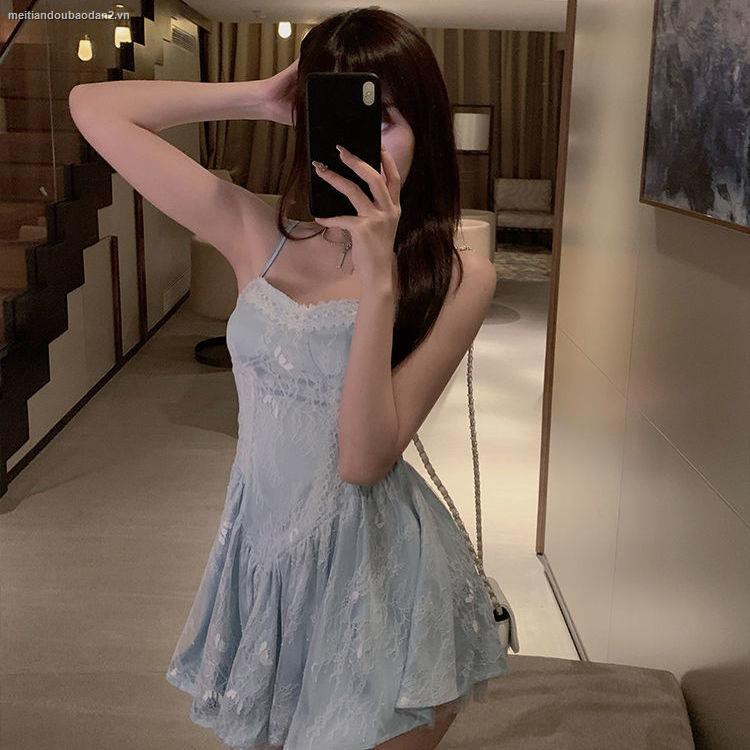 Đầm Ren Hai Dây Gợi Cảm Nữ Tính 2021