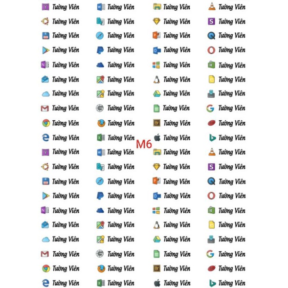 STICKER IN TÊN MẪU ĐỘC ĐÁO