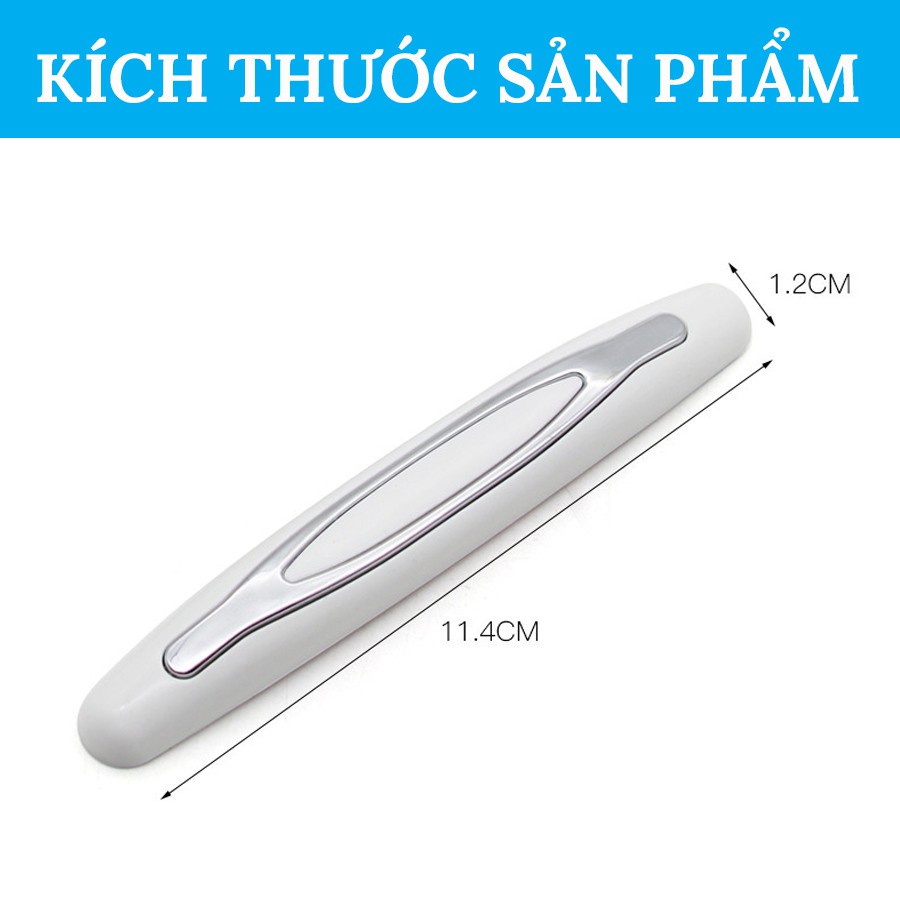 Bộ 4 chiếc nẹp chống va đập cánh cửa ô tô, xe hơi - Hàng Cao Cấp Màu Đen và Trắng