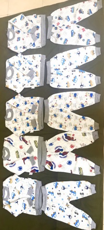 Set 5 bộ bé trai