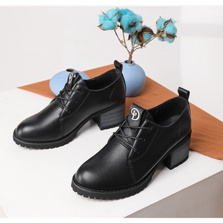 Giày da Dusto mềm sale mẫu mới, chốt nhanh, gót 6cm